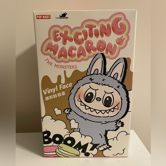 100% Authentic Sealed Pop Mart Labubu The Monsters Exciting Macaron Blind Box - Picture 1 of 7